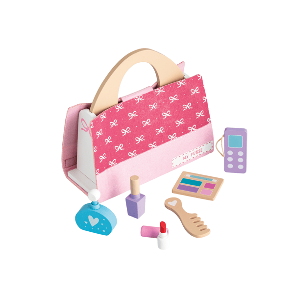 Wood Purse Toy Set