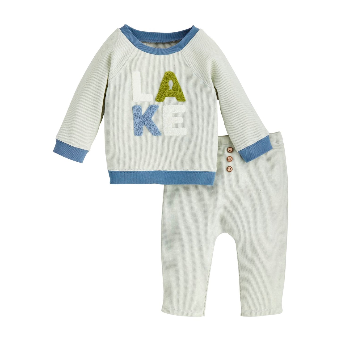 Lake applique pant set