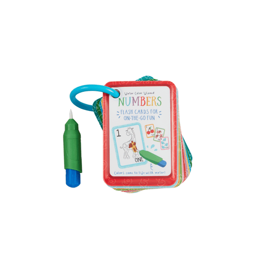 Numbers Water Flash Cards
