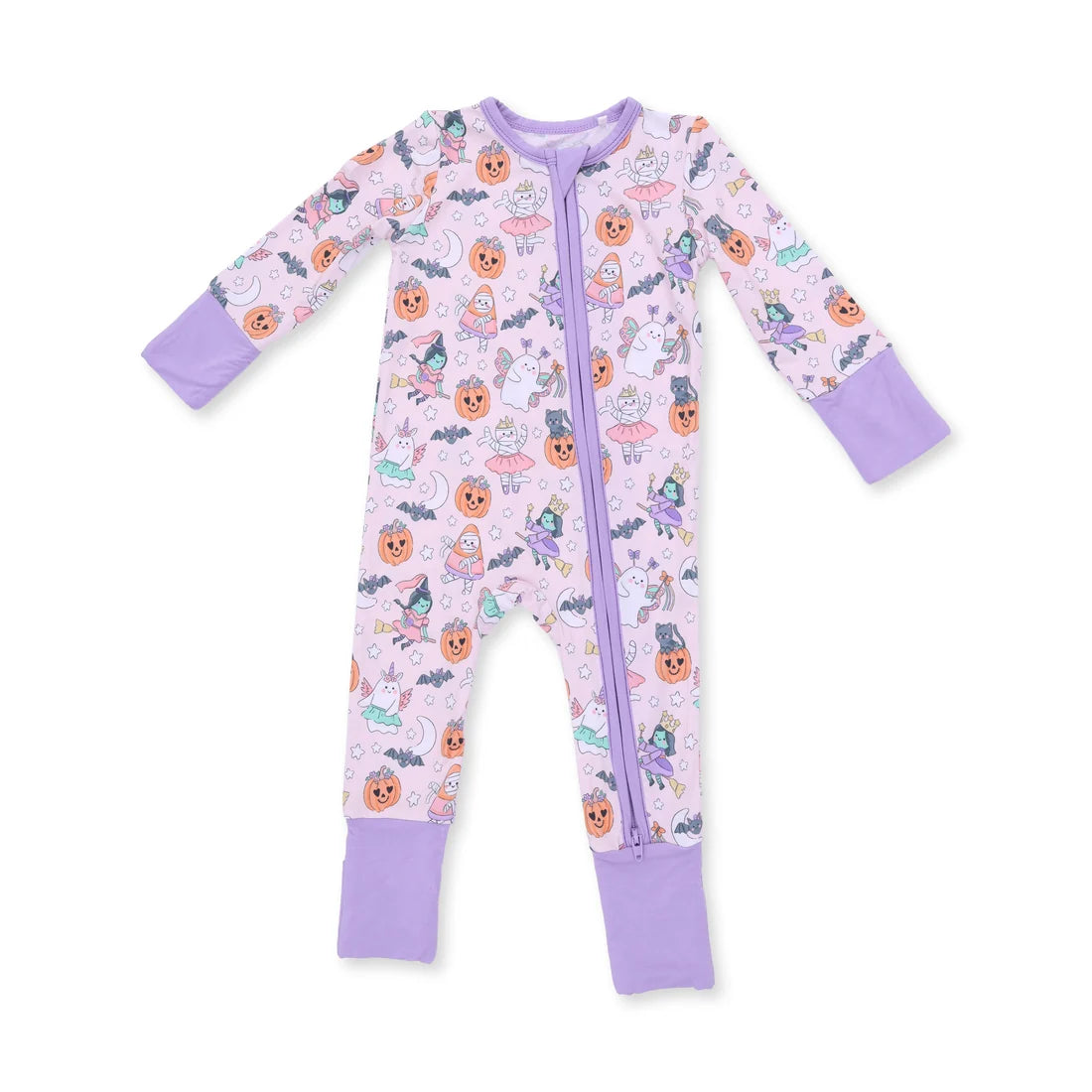 Halloween Monster Dress Up Pink  Convertible Romper