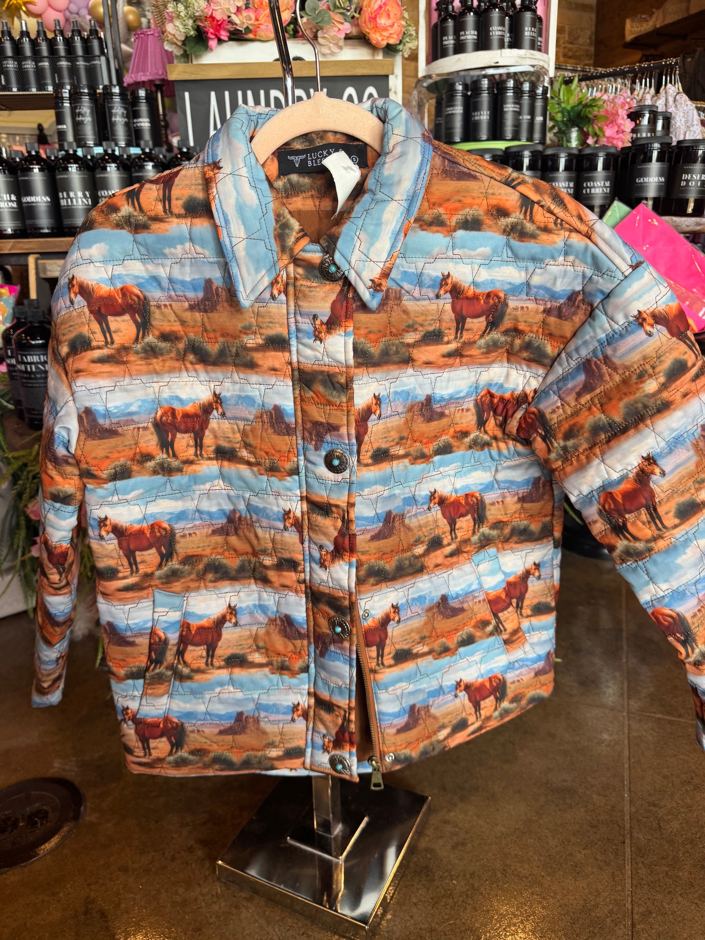 Quilted Horse Jacket
