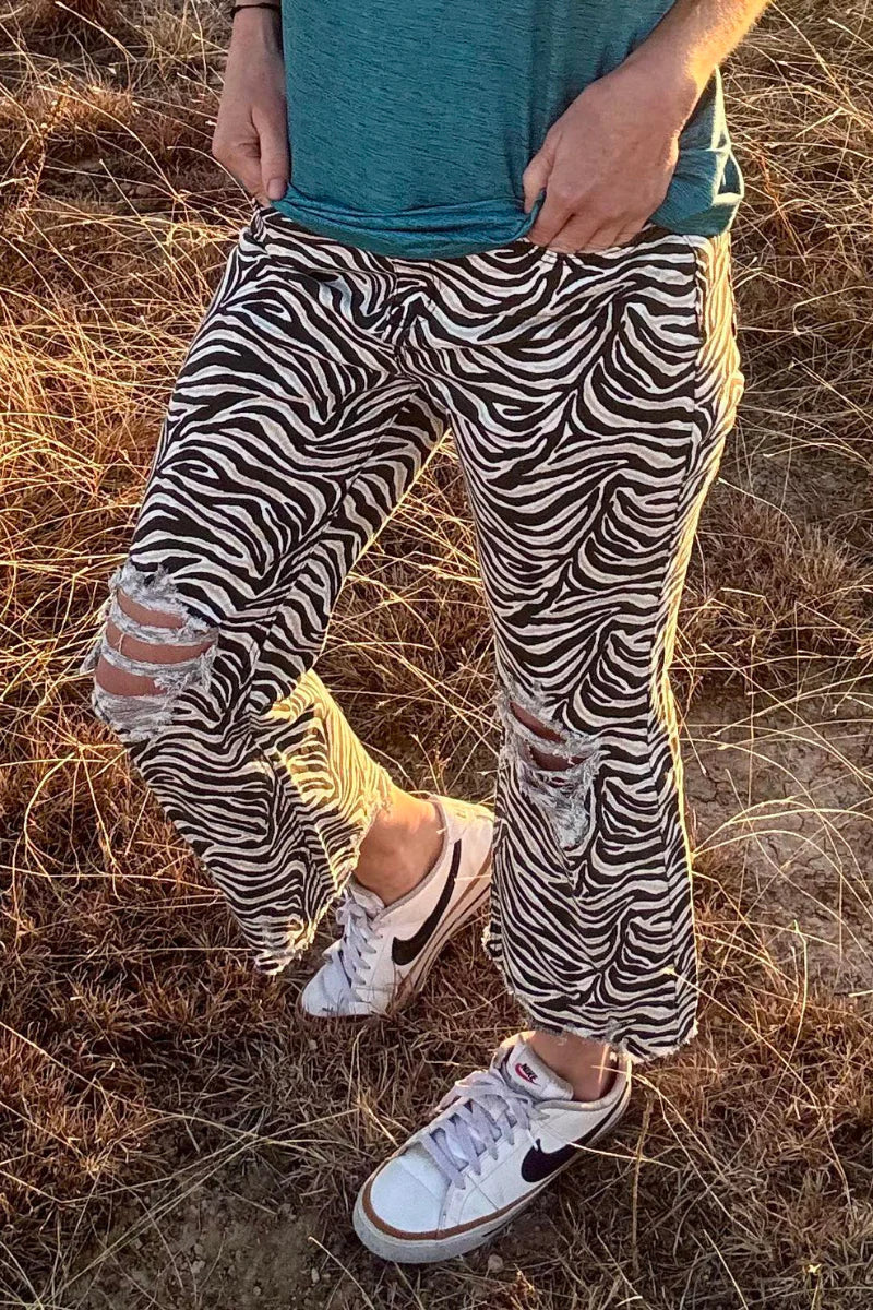 Safari Zebra Jeans
