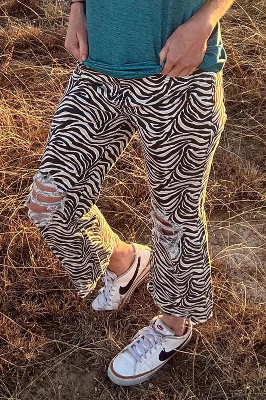 Safari Zebra Jeans