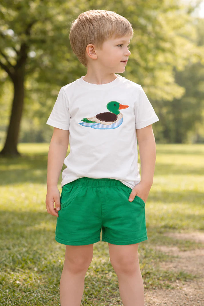 Boys Mallard Duck Short Set