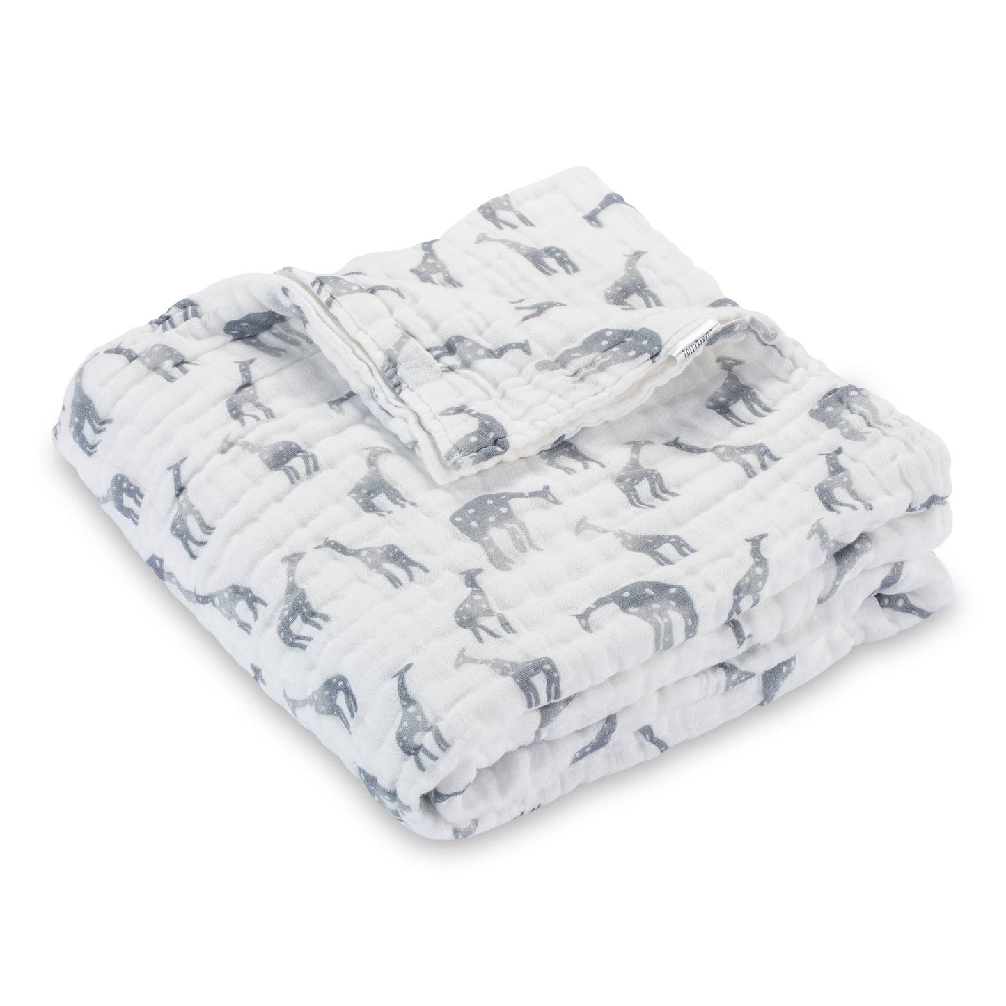 Giraffing Around - Baby Muslin Quilt