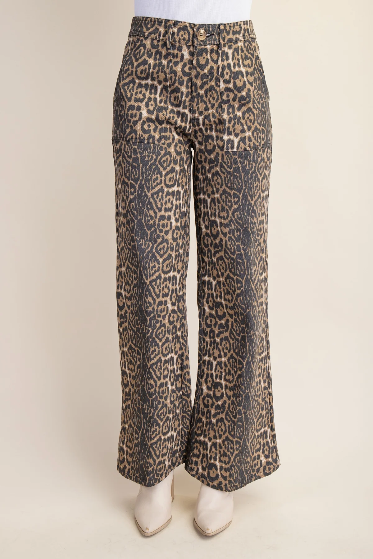 Leona Leopard Jeans