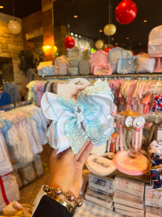 Baby Blue Bow