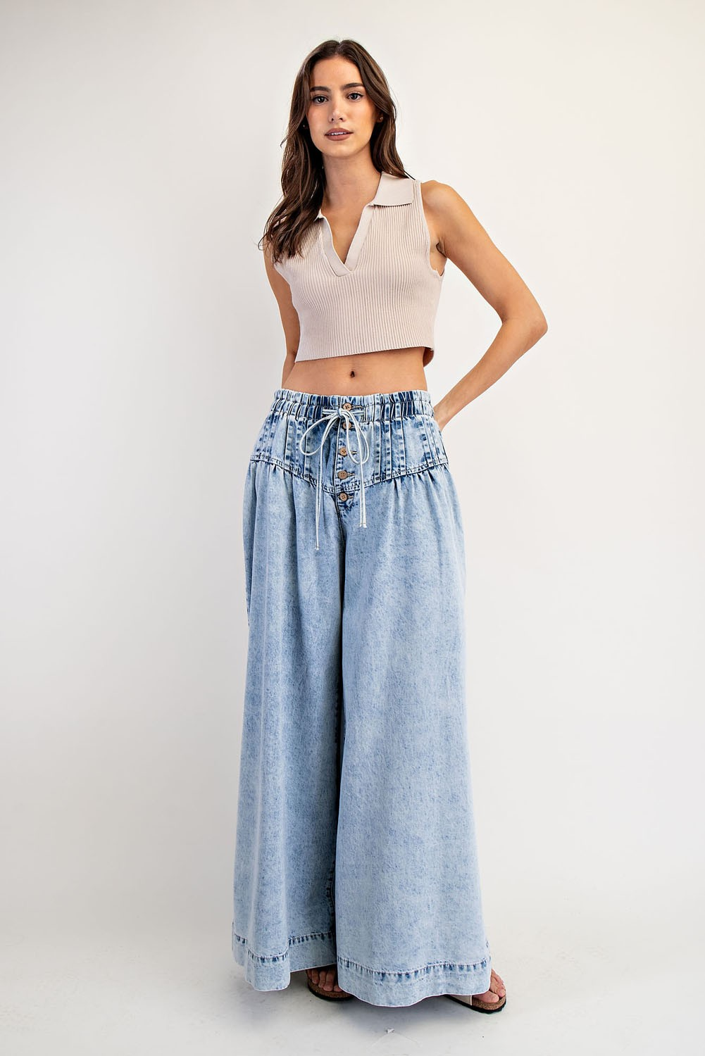 Jaylyn Wide Leg Jean
