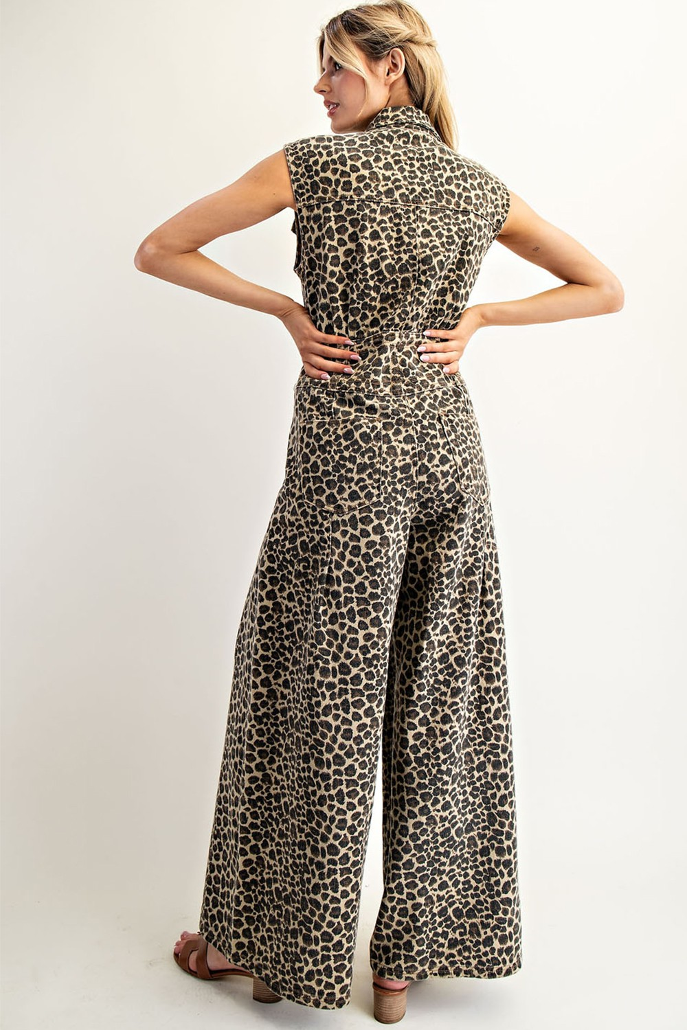 Lexie Leopard Jumpsuit