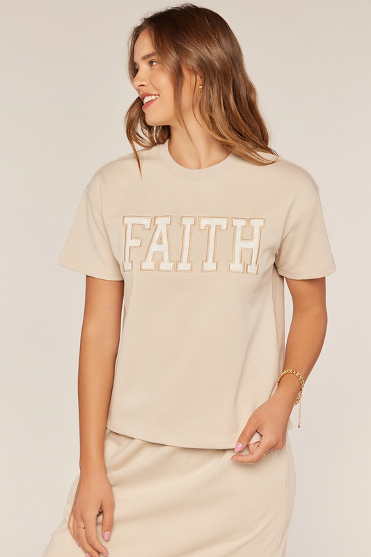 Faith Eyelet Tee