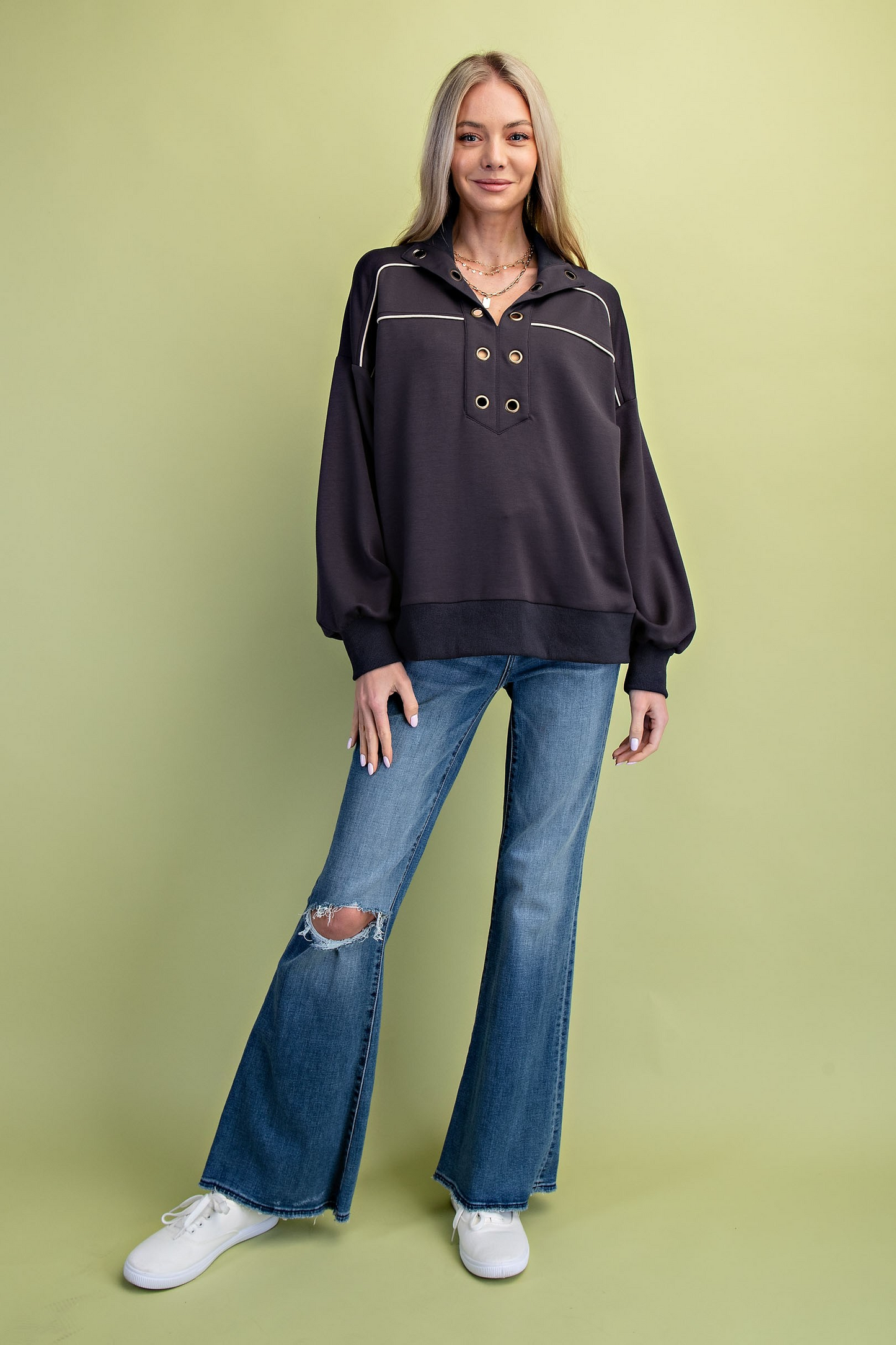 Jessica Grommet Sweatshirt