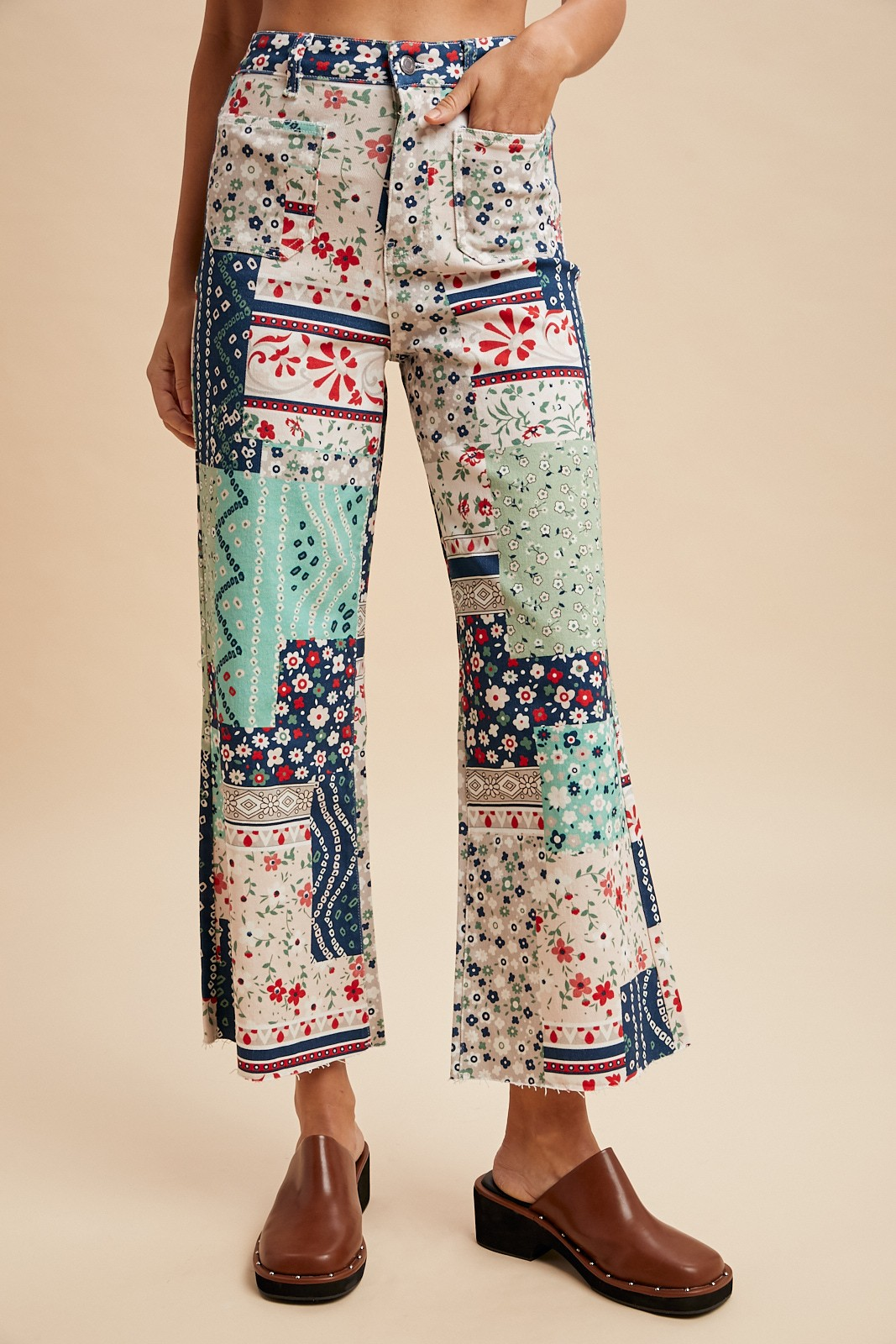 Americana Patchwork Pant