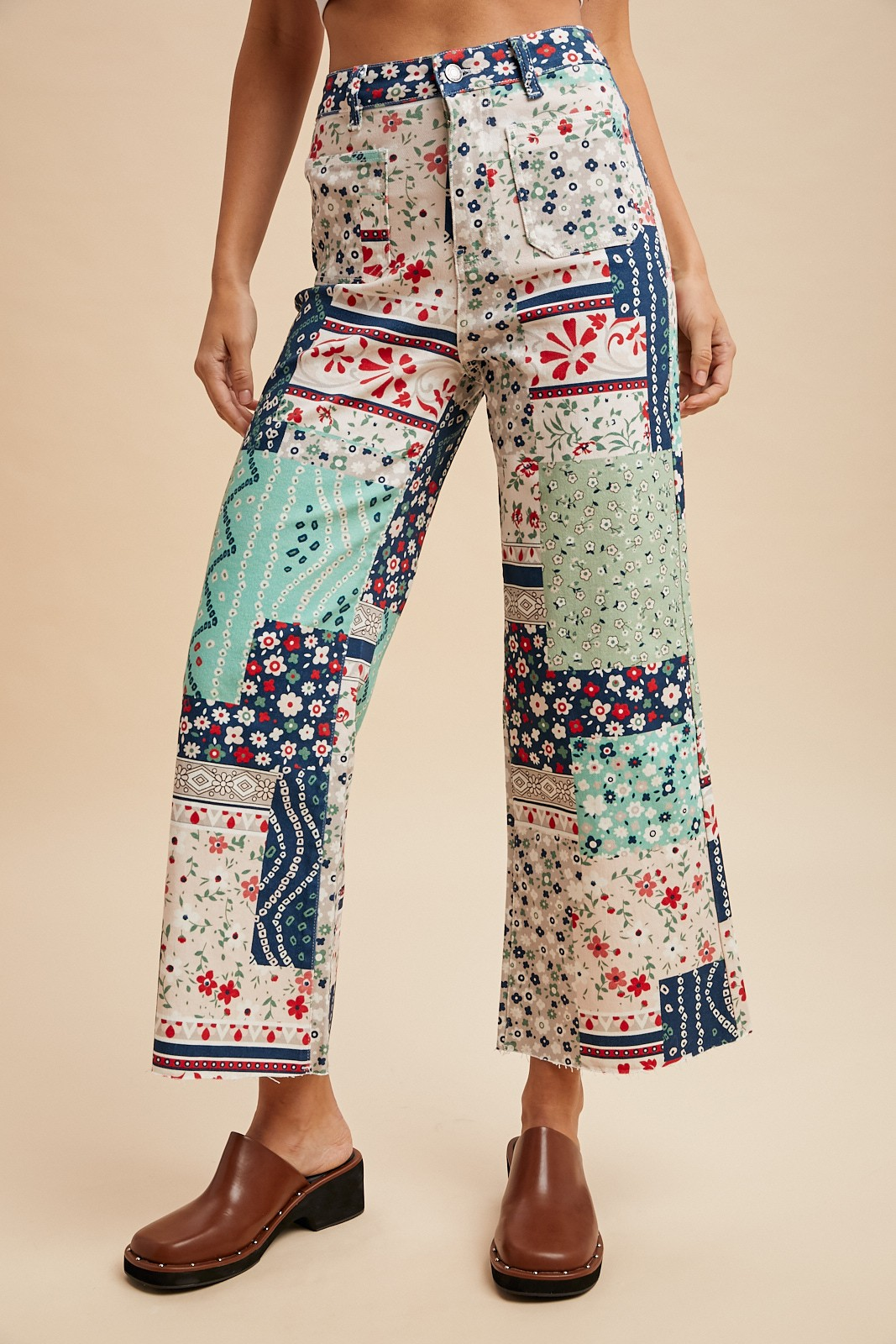 Americana Patchwork Pant