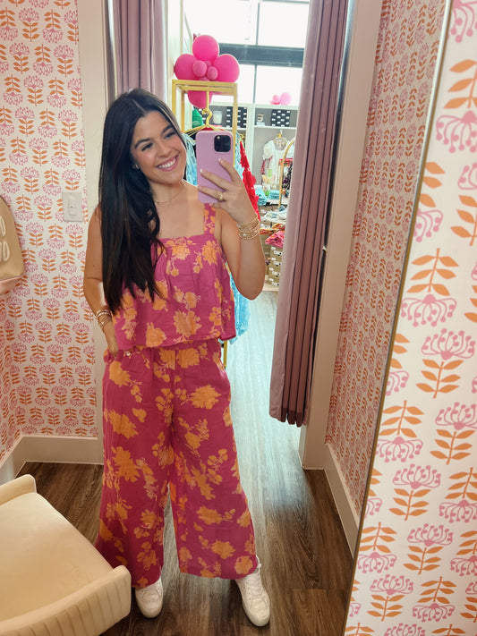 Monte Sunshine Floral Pant