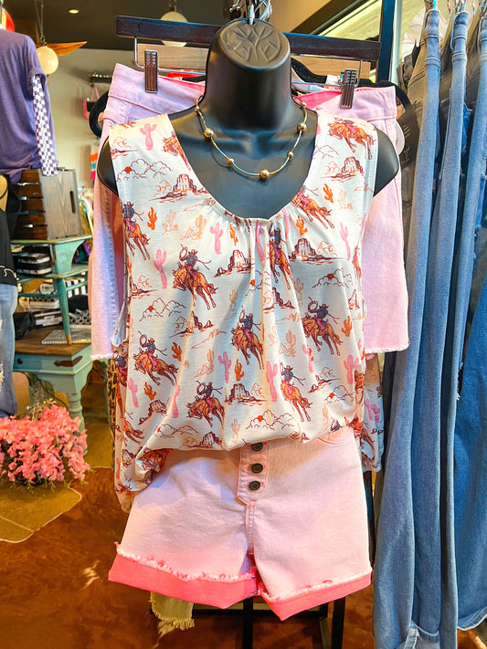Neon Rodeo Tank