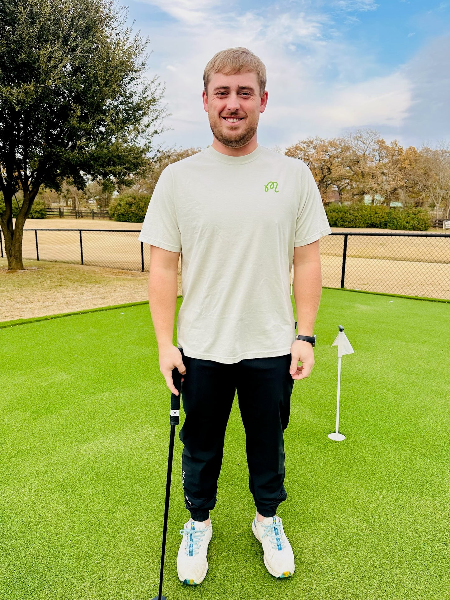 BERMUDA FORAGING TEE- Sage