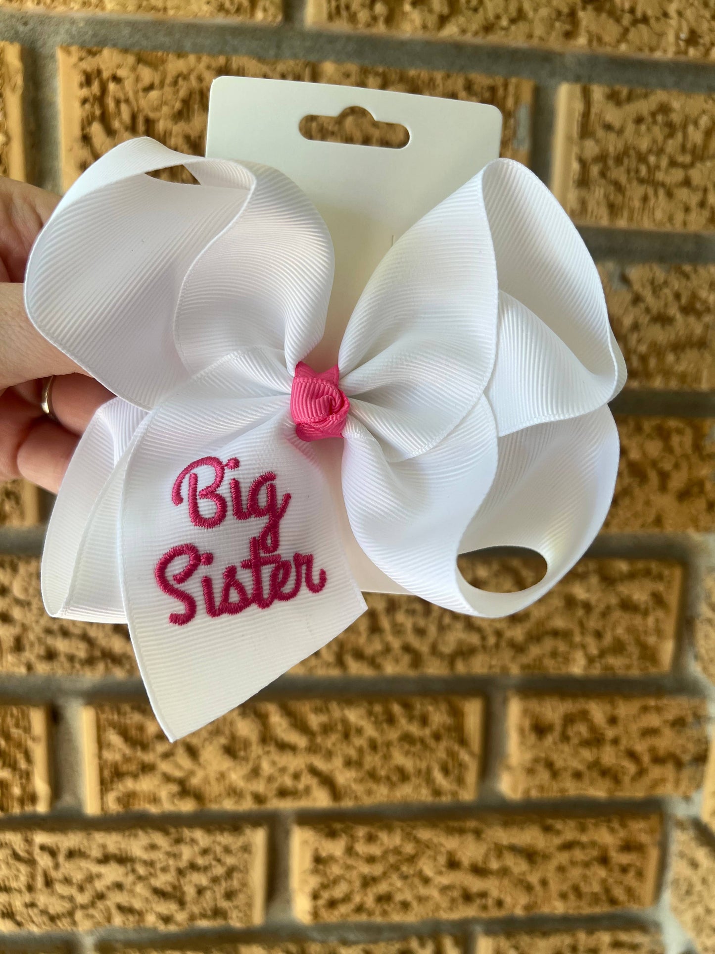 Big Sister Hair Bow