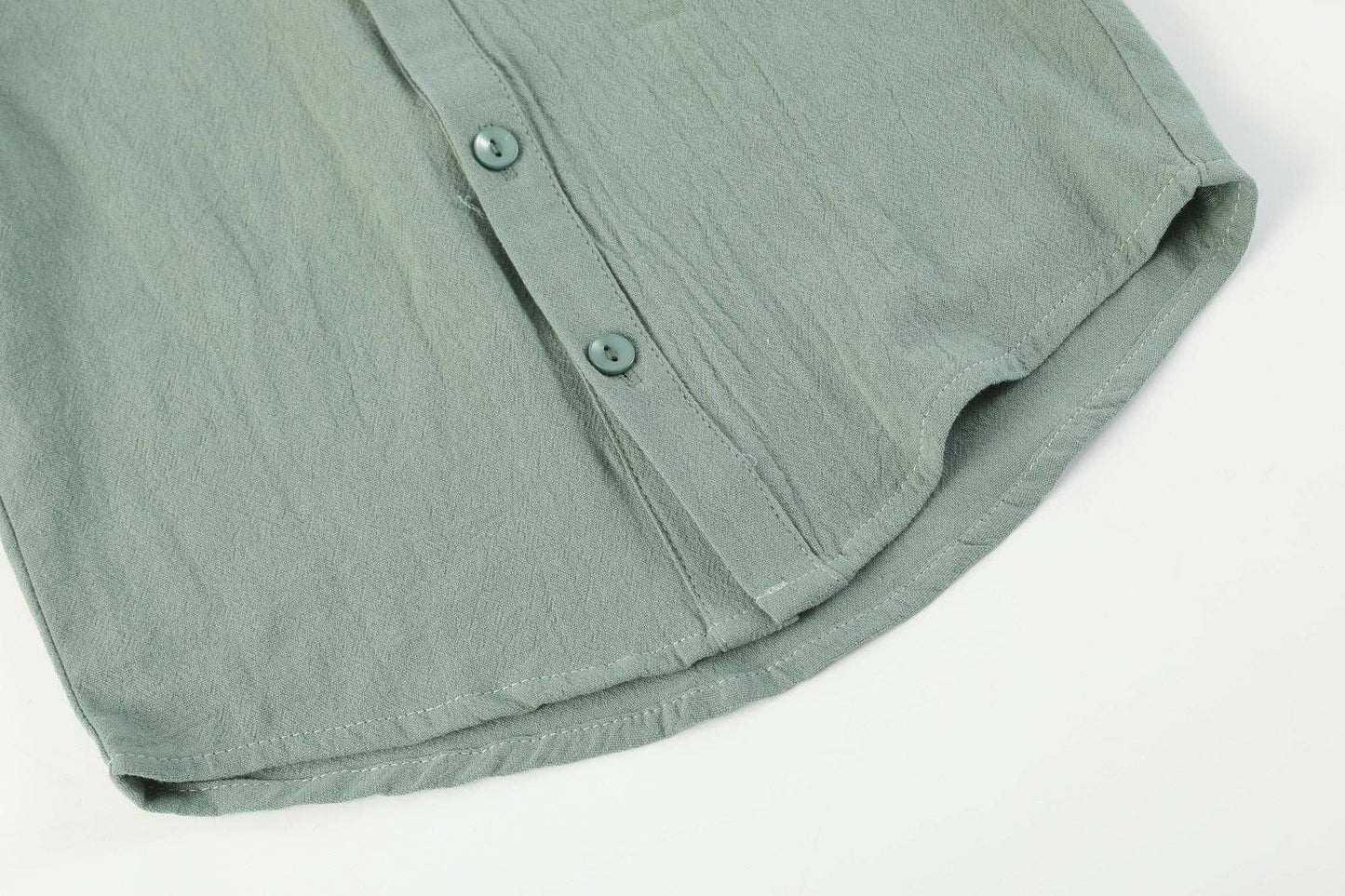 Sage Green Mallard Boys Dress Shirt: 3T