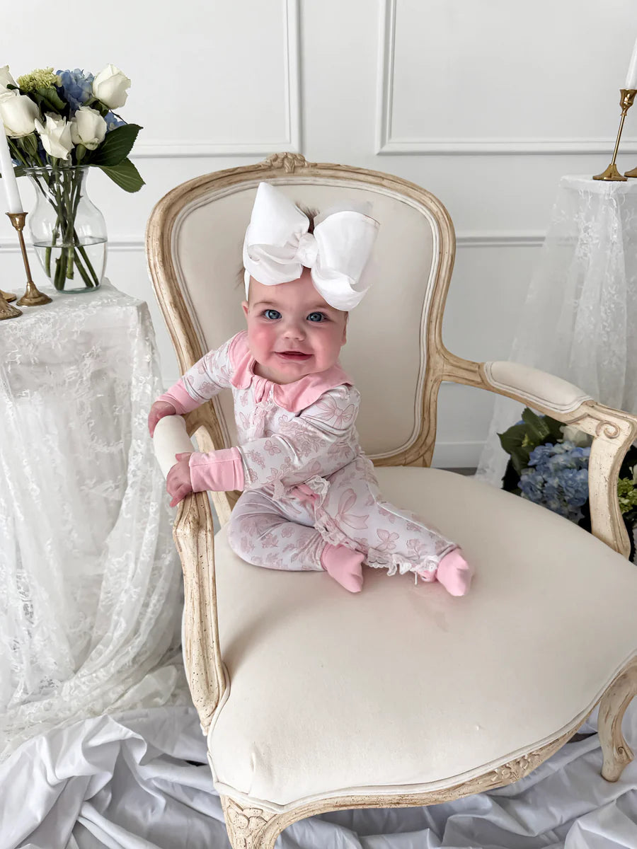 Little Keepsakes baby girls romper