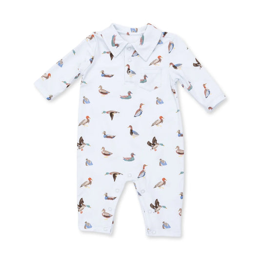American Ducks  Polo Romper