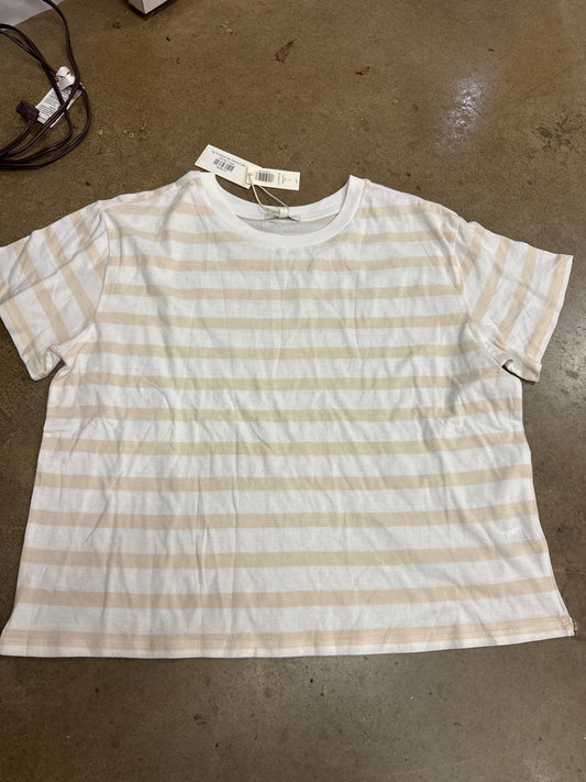 Go To Stripe Tee Panna