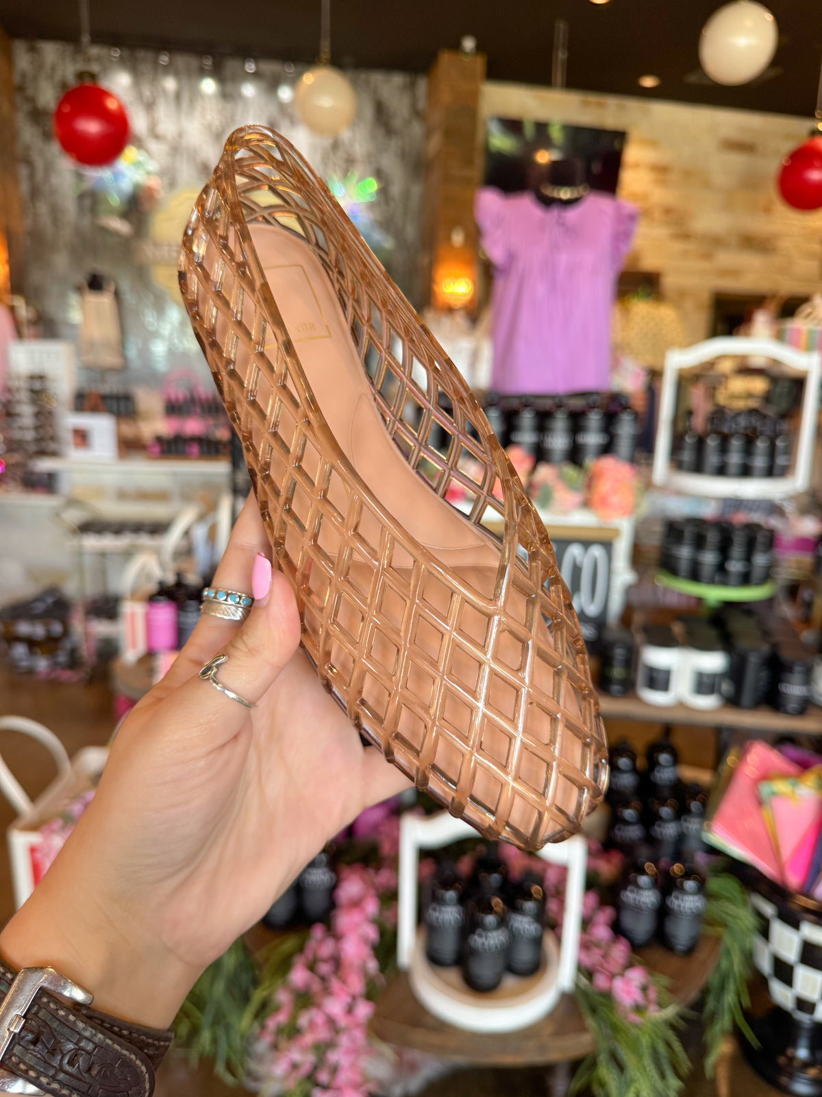Jam Flats Mocha Shoe