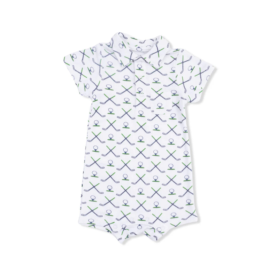 Simple Golf  Polo Shortie