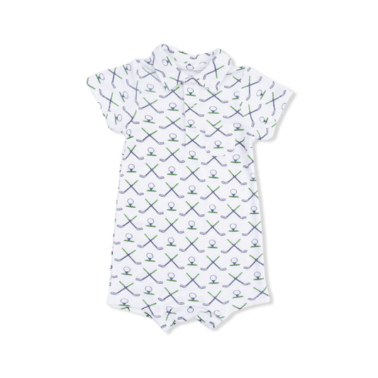 Simple Golf  Polo Shortie