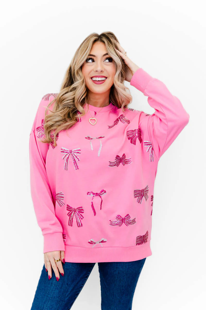 Blushing Bows Top