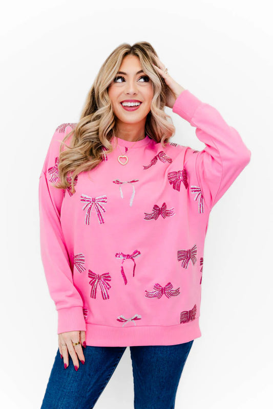 Blushing Bows Top