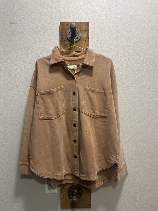 All Day Knit Jacket - Campfire