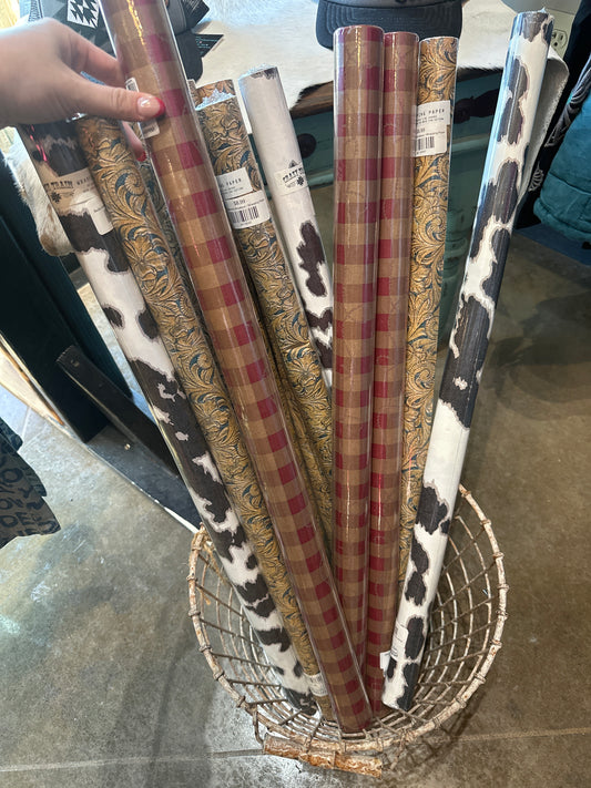 Western Wrapping Paper