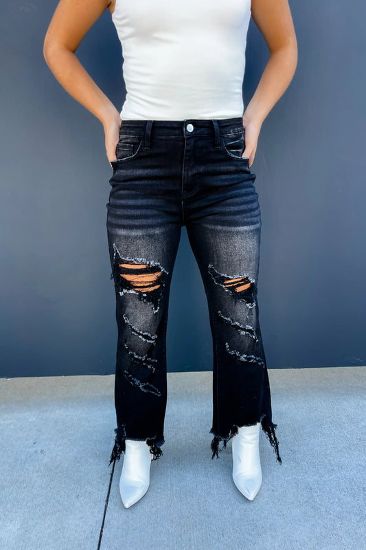 Black Trouser Denim
