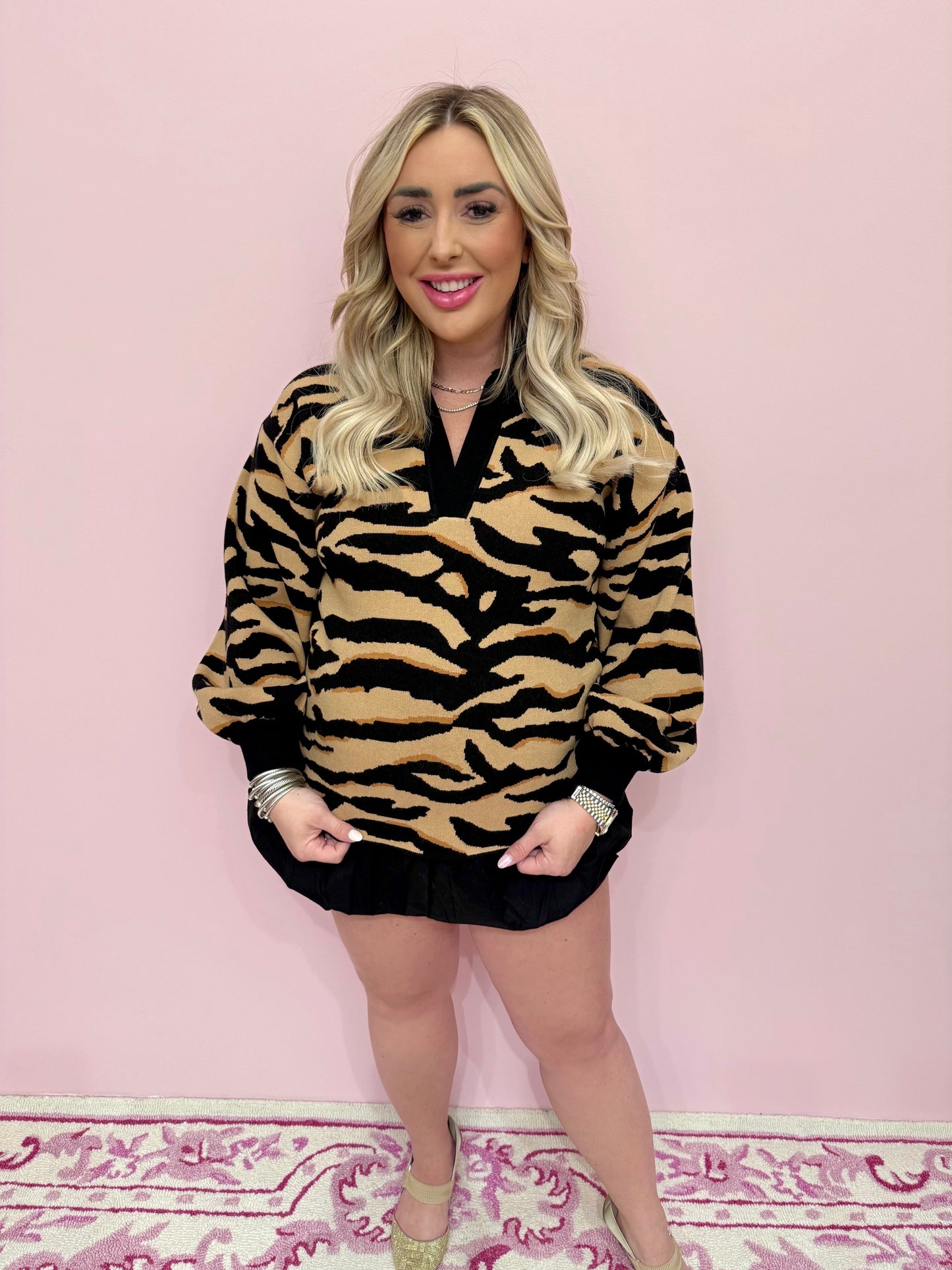 Lilli Tiger Sweater Emily McCarthy