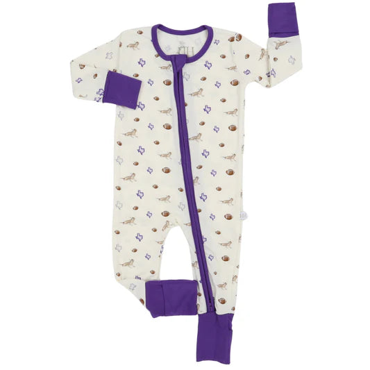 Boys Hornfrog Zipper Romper