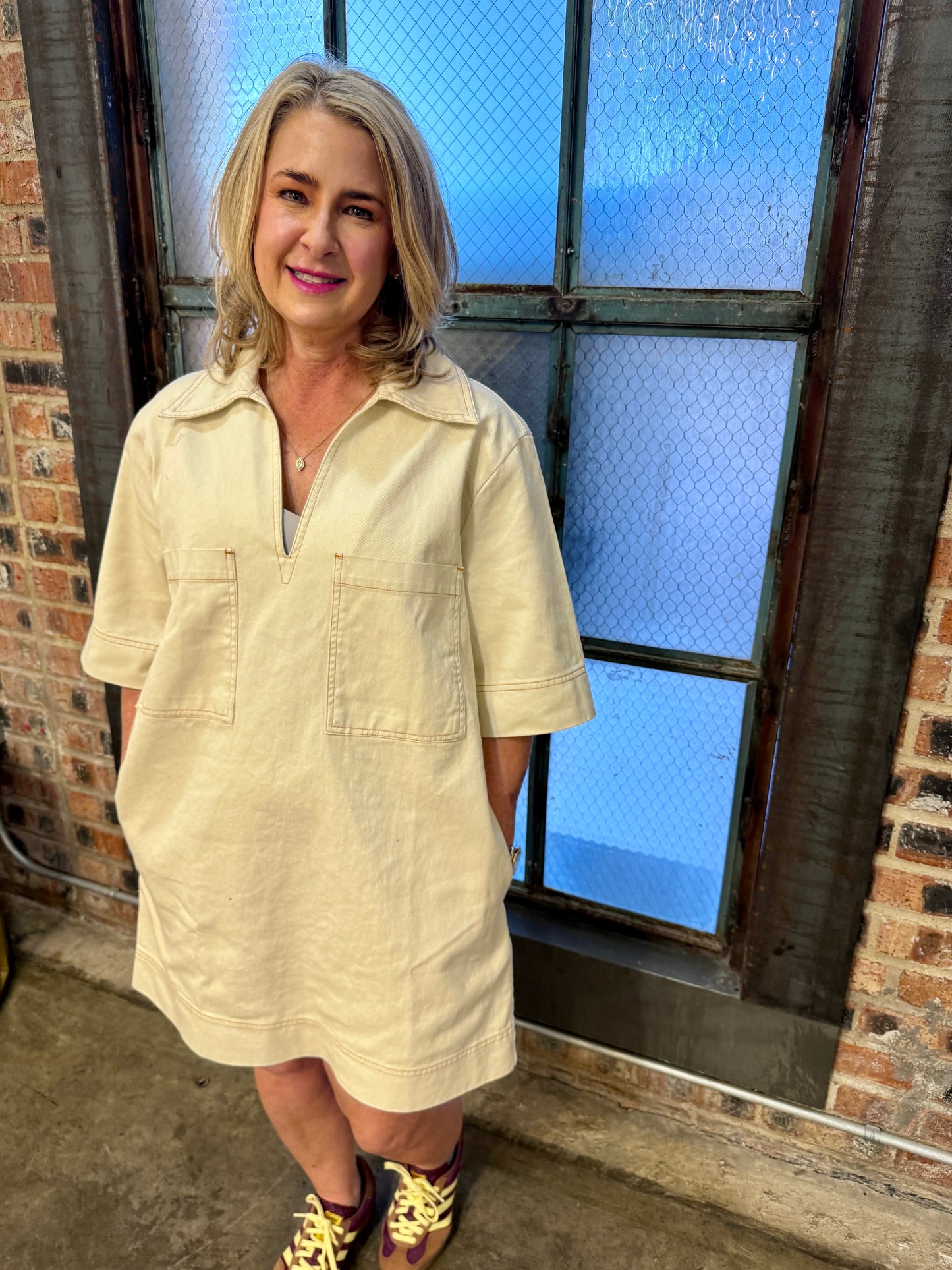 Eleanora Dress Natural