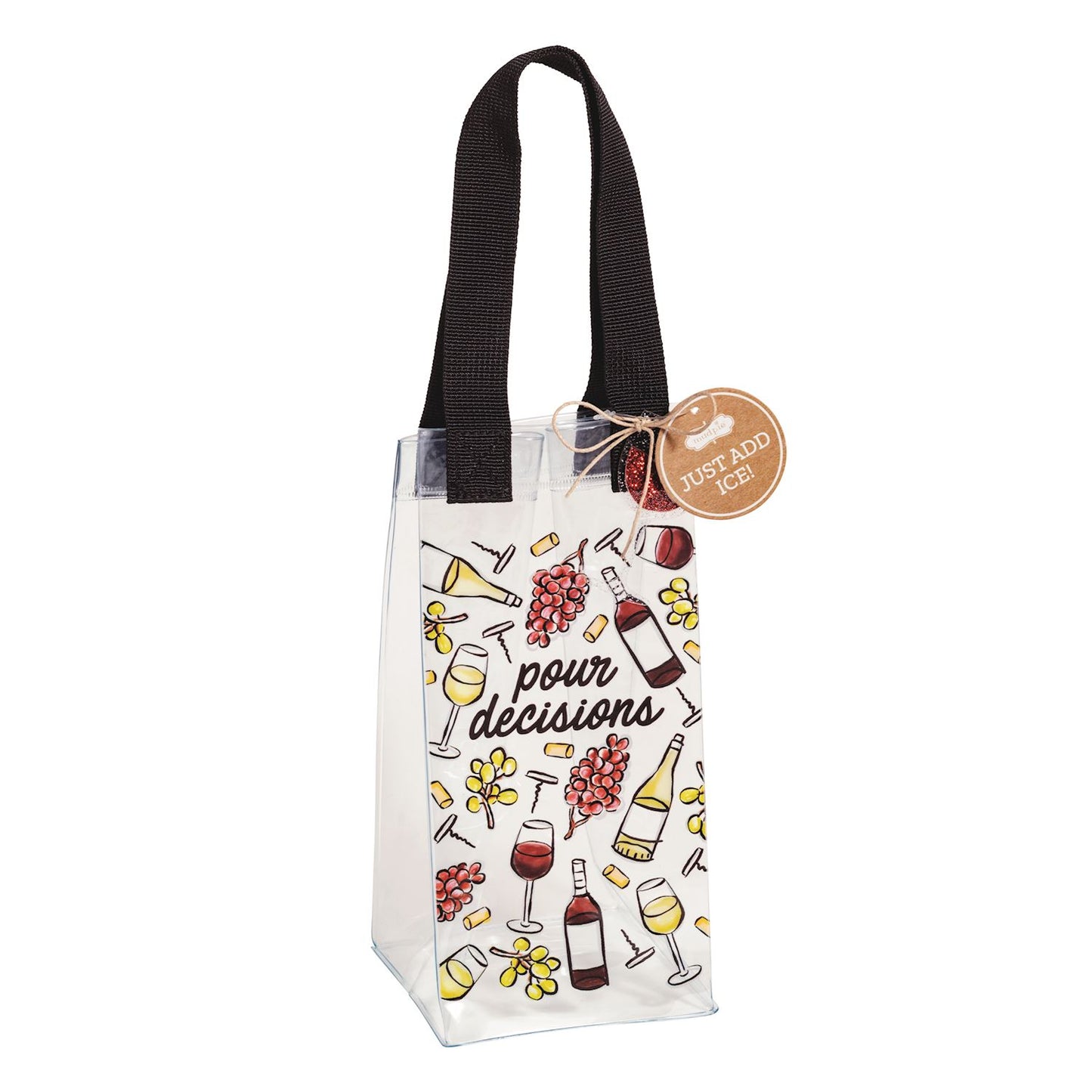 Clear Ice Bottle Carrier