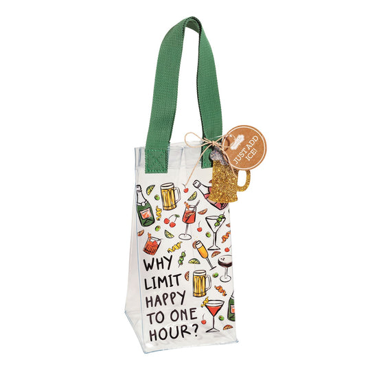 Clear Ice Bottle Carrier