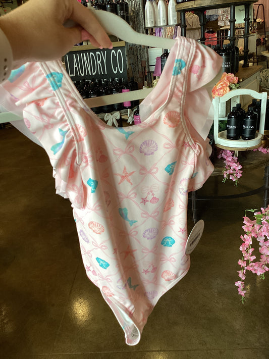 Mermaid Trellis Bathing Suit