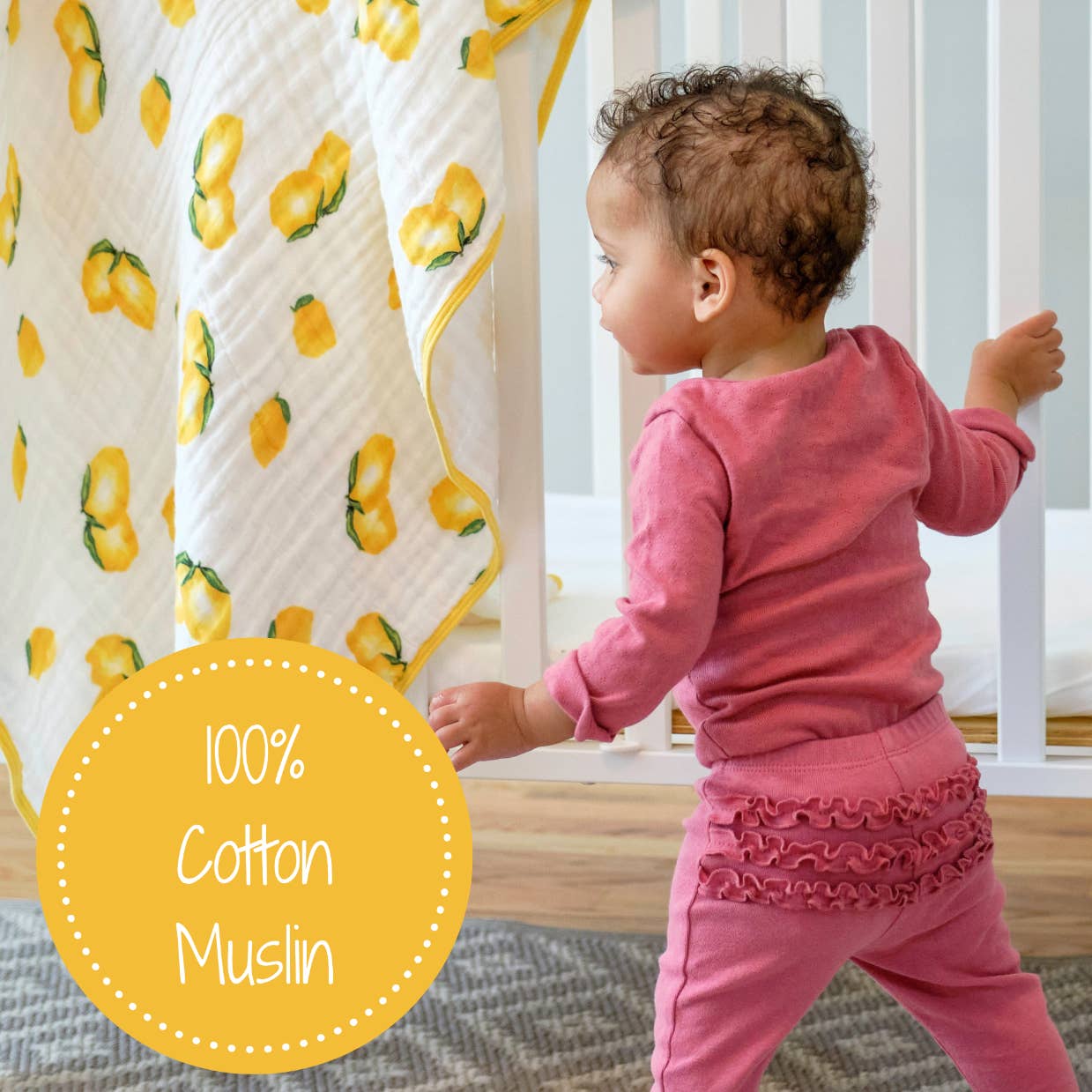 Main Squeeze Baby Todller Muslin Quilt