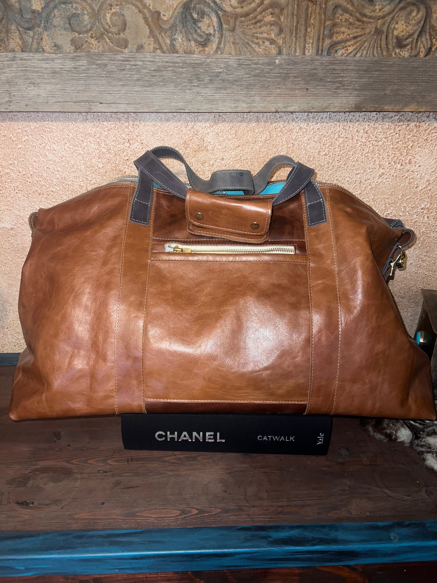 Italian Leather Duffle