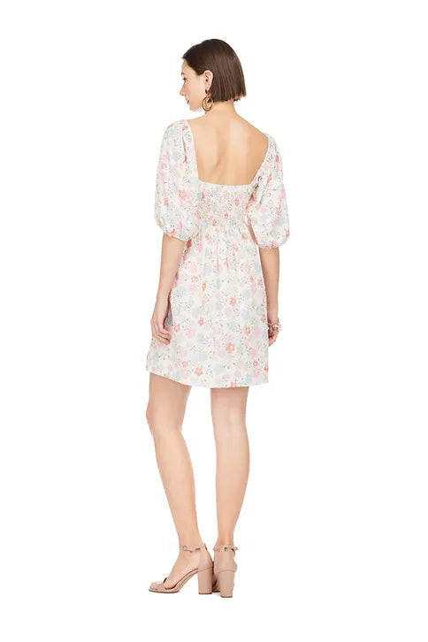 Eyelet floral dress