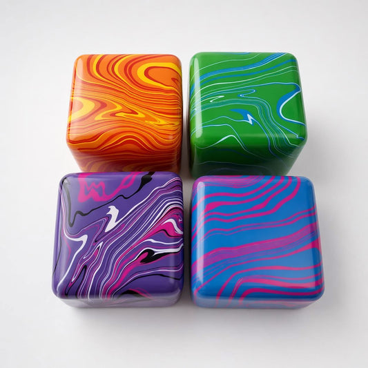 Swirl Cube Squishy