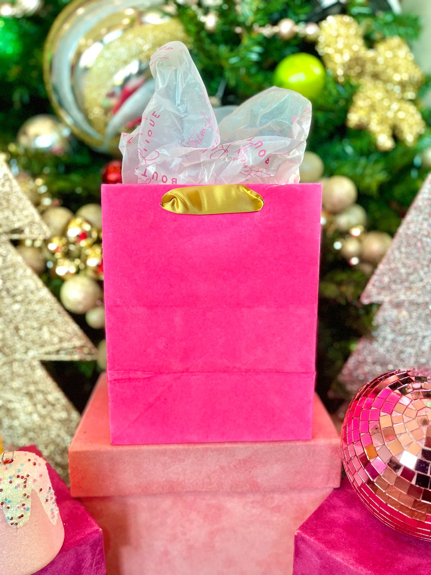 Velvet Gift Bag - Medium