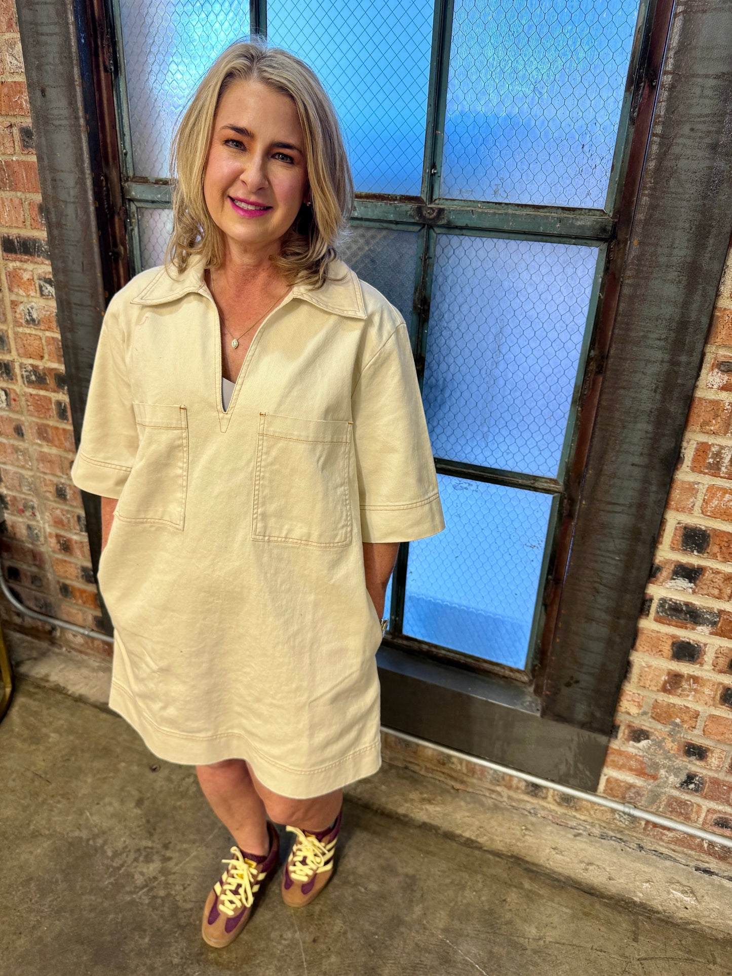 Eleanora Dress Natural