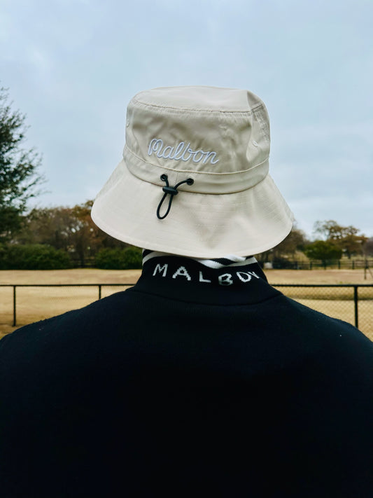 MALBON BUCKET HAT- Dove