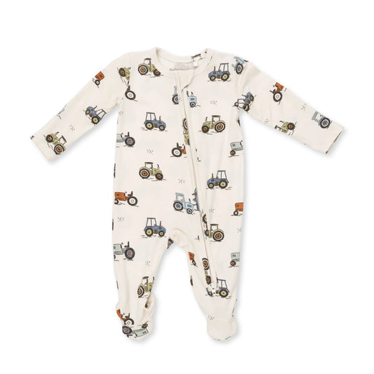 Future Farmer  2 Way Zipper Footie