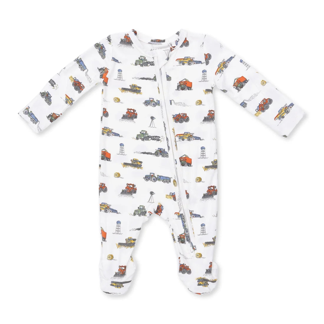 Farm Machines  2 Way Zipper Footie