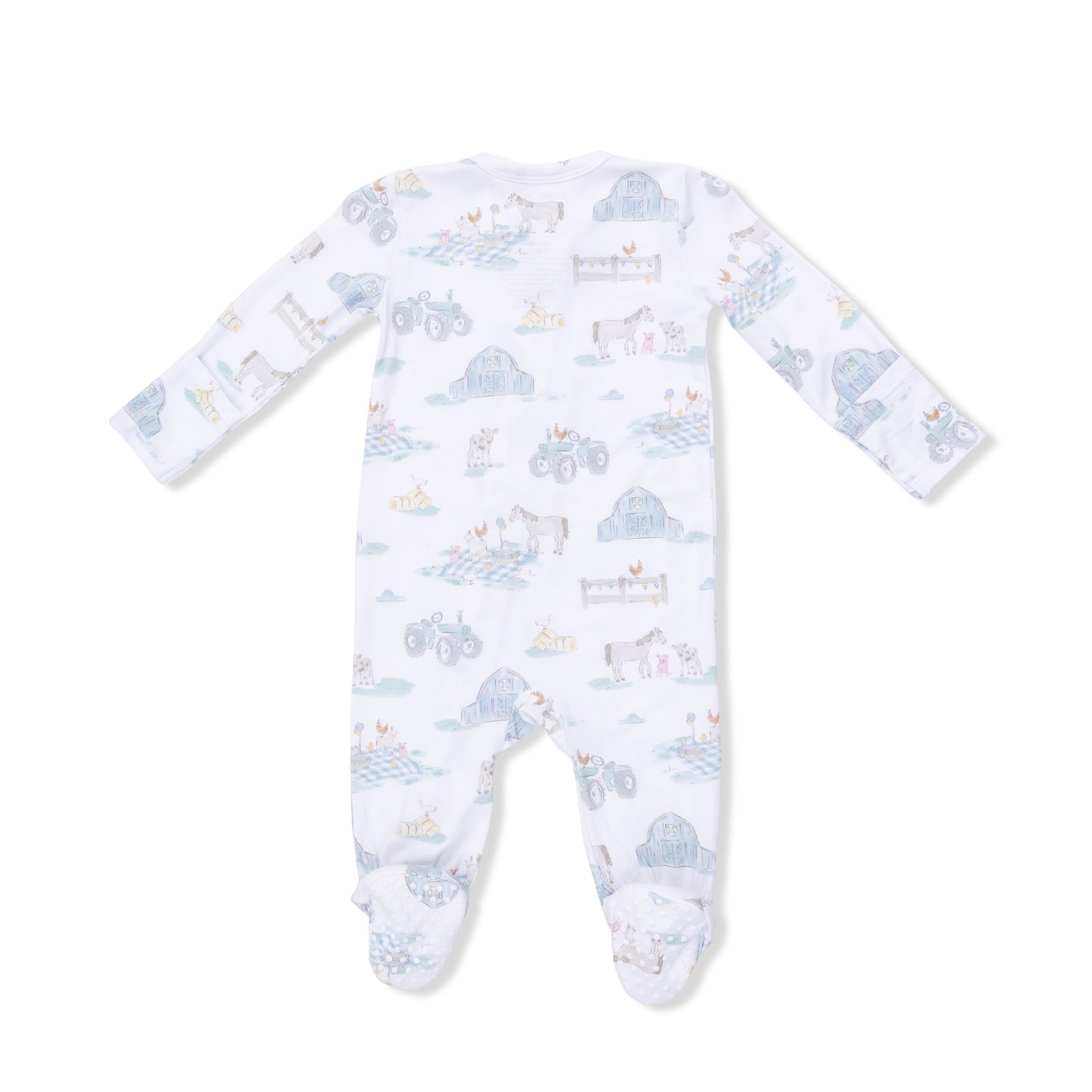 Farm Animal Party 2 Way Zipper Romper