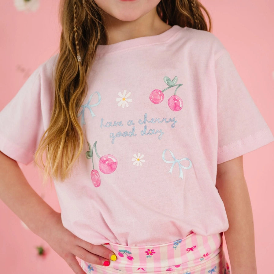 Cherry Good Day Short Sleeve T-Shirt